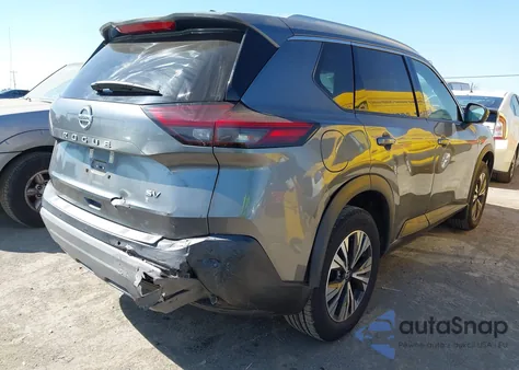 2021 Nissan Rogue Sv Fwd from USA, damaged, VIN 5N1AT3BA1MC796485